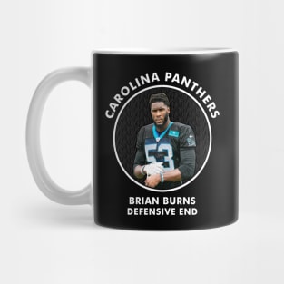 BRIAN BURNS - DE - CAROLINA PANTHERS Mug